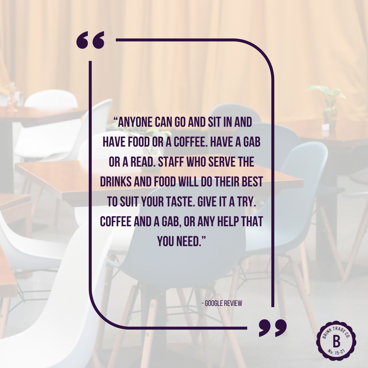 Bouncing into a brand new week with a fantastic review from one of our recent visitors 😃

Have you visited The Brink yet?

📍 15-21 Parr St, Liverpool L1 4JN

#TheBrink #Liverpool #LiverpoolDryBar #DryBar #ThingsToDoLiverpool #LiverpoolCafe