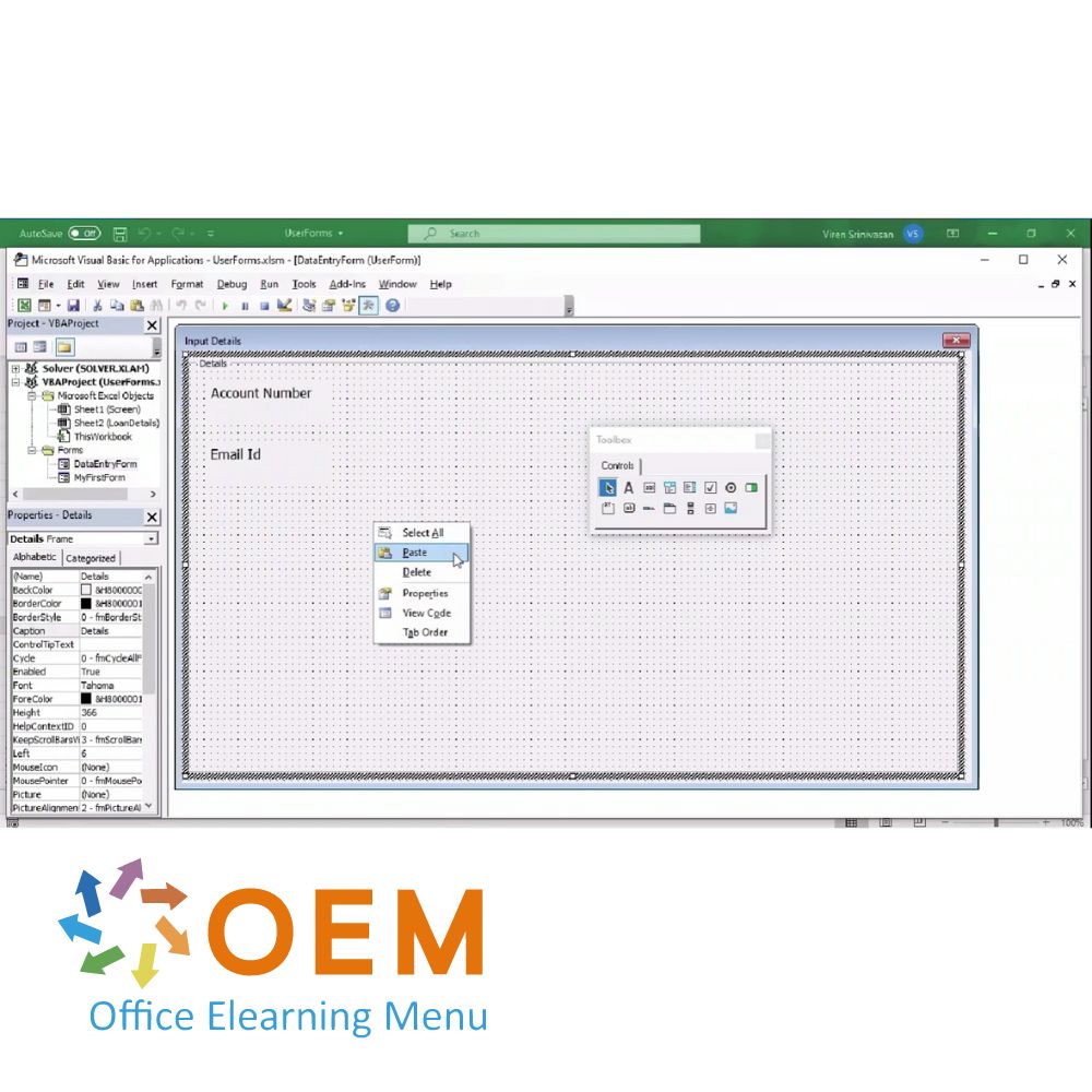OEM_IT_Training's tweet image. 💡 Wist u dat u tijd kunt besparen door repetitieve taken te automatiseren?
Met onze VBA-cursus leert u hoe u efficiënter werkt met Excel en Access.
Meer informatie hier: officeelearningmenu.nl/nl/automating-…
#BoostProductivity #OfficeAutomation #LearnVBA