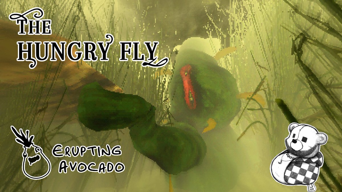 【拡散おね】
金曜17日22時、おどろおどろしいインディーゲーム「The Hungry Fly」の開発者 <a href="/EruptingAvocado/">EAvocado - THE HUNGRY FLY available now!</a>  にインタビュー！
このゲームはマジで脳と心にクル
I will be interviewing the dev of the amazingly strange game! #indiedev 
YT
youtube.com/watch?v=4skF4C…
Twi
twitch.tv/jmondmon/sched…