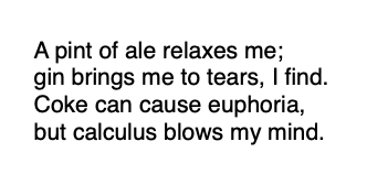 A little verse for New Year. #poetry #math #mathematics   More stuff: blog.cabbiemonaco.com/search/label/M…
