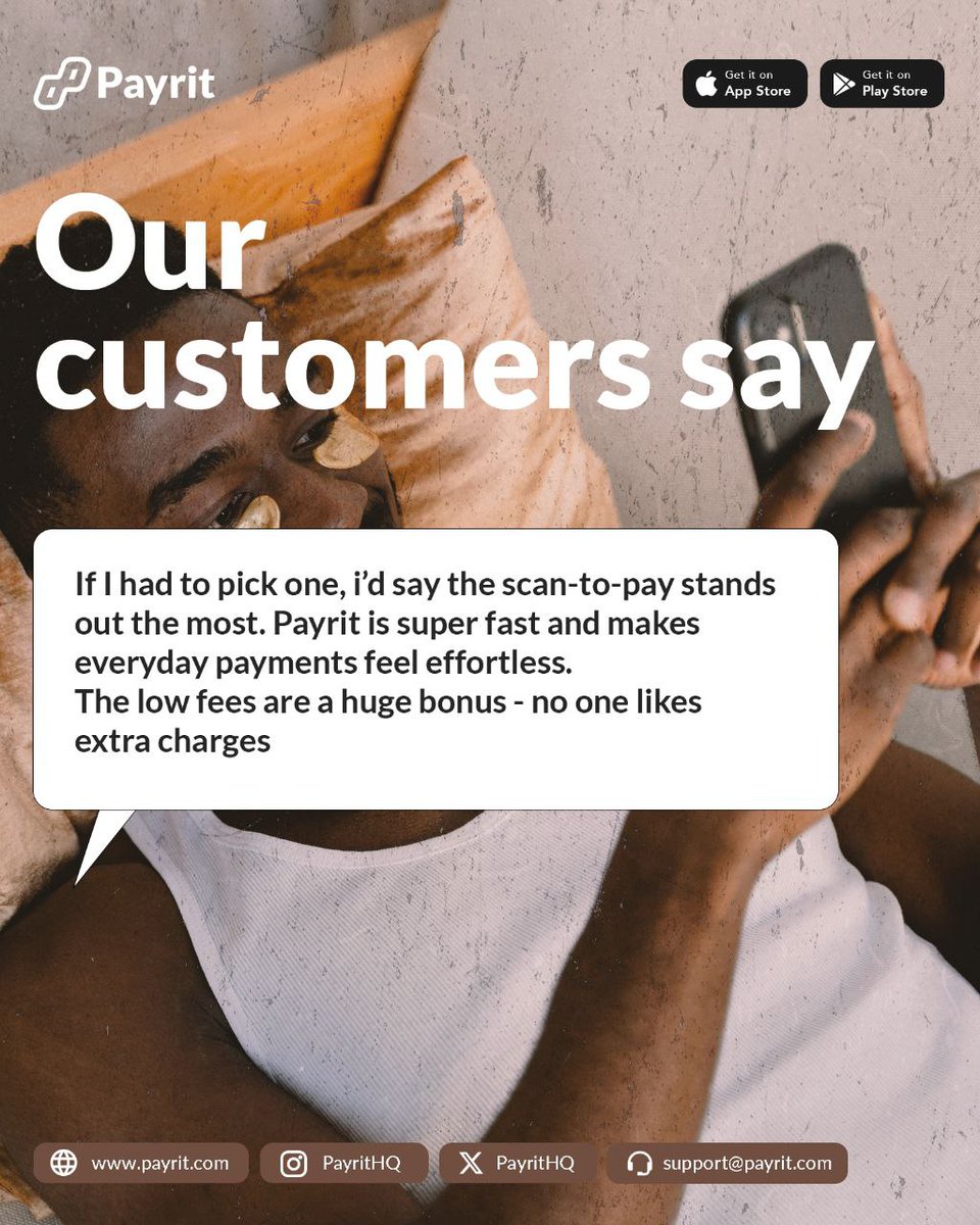 PayritSupport's tweet photo. Customer-approved! ✅ Swipe to see the love. #ApprovedByYou #LoveOurCustomers #CustomerFirst https://t.co/5rF8vdu0FR