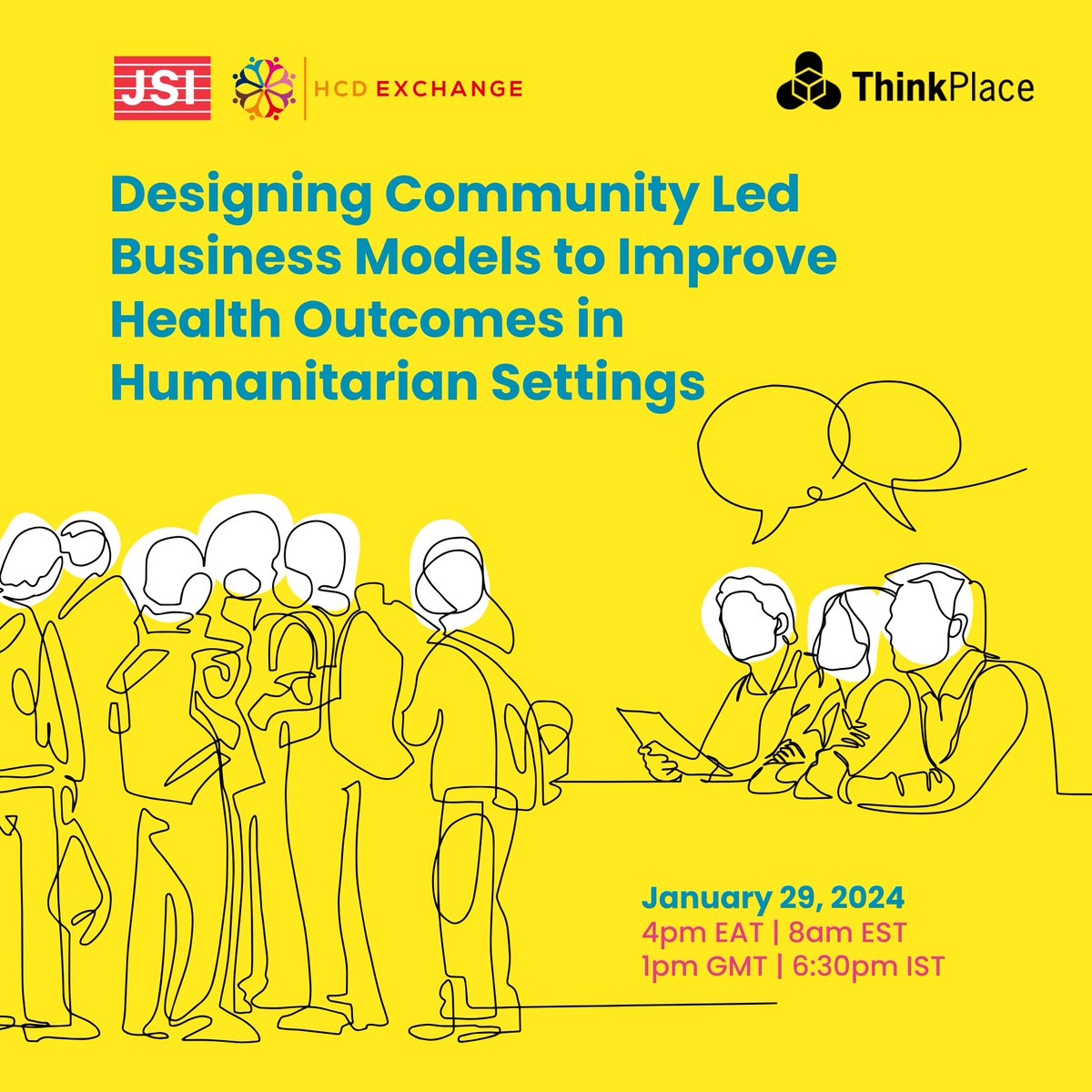HCDExchange (@hcdxchange) on Twitter photo ๐ข๐๐ฏ๐๐ง๐ญ ๐๐ฅ๐๐ซ๐ญ!
Join us for an upcoming event on Designing community-led solutions to improve health outcomes in humanitarian settings in collaboration with <a href="/ThinkPlaceKenya/">ThinkPlace Kenya</a>. We will be joined by experts from ๐๐ง๐ง๐จ๐ฏ๐๐ญ๐ข๐จ๐ง ๐๐จ๐ซ๐ฐ๐๐ฒ, <a href="/UNmigration/">IOM - UN Migration ๐บ๐ณ</a> , and the ๐ข๐๐ฏ๐๐ง๐ญ ๐๐ฅ๐๐ซ๐ญ!
Join us for an upcoming event on Designing community-led solutions to improve health outcomes in humanitarian settings in collaboration with <a href="/ThinkPlaceKenya/">ThinkPlace Kenya</a>. We will be joined by experts from ๐๐ง๐ง๐จ๐ฏ๐๐ญ๐ข๐จ๐ง ๐๐จ๐ซ๐ฐ๐๐ฒ, <a href="/UNmigration/">IOM - UN Migration ๐บ๐ณ</a> , and the