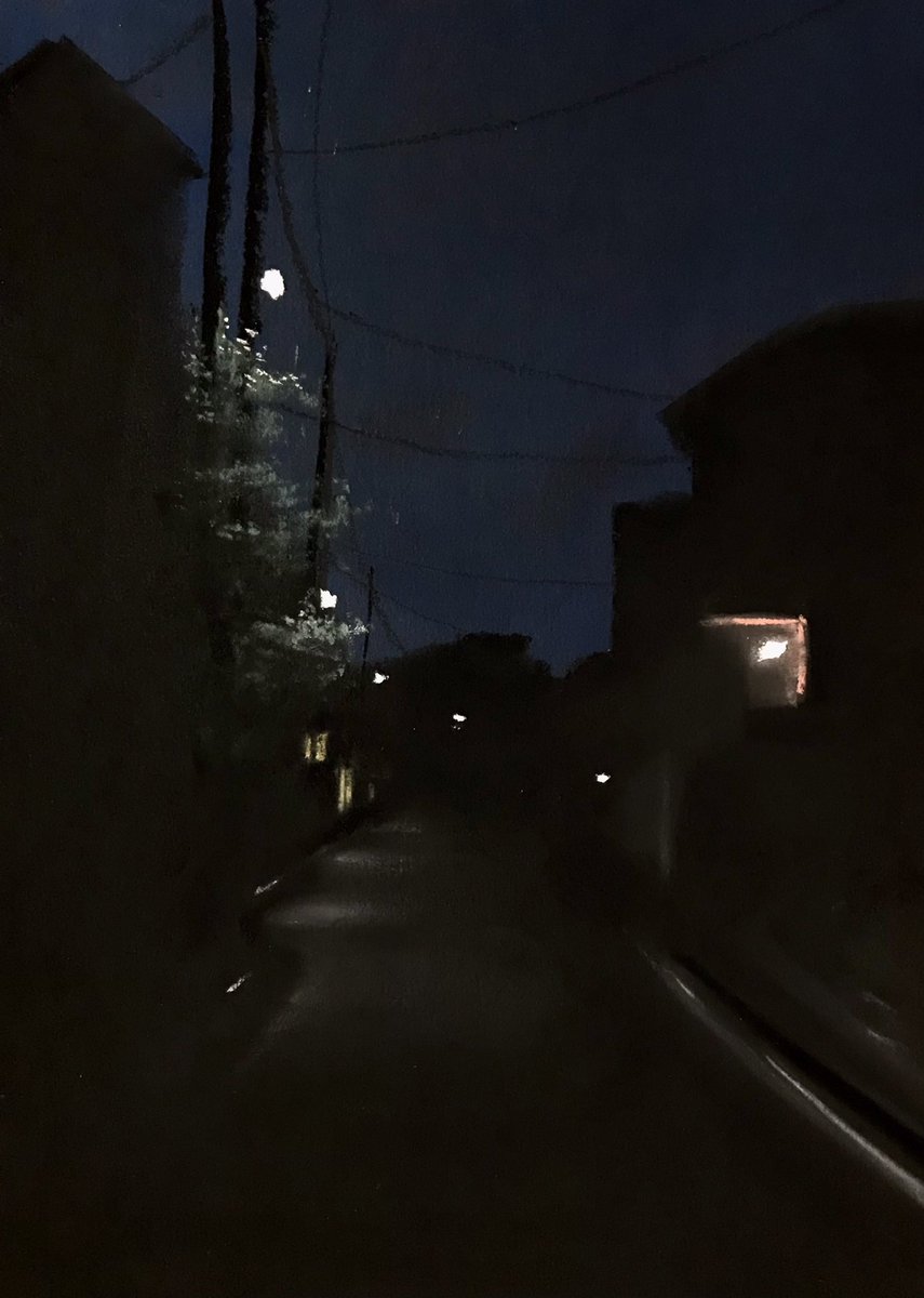 今日のパステル　廻る夜