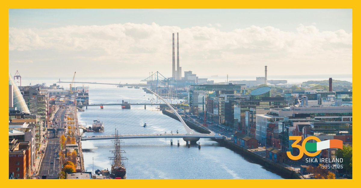 SikaIreland's tweet photo. This year, we celebrate 30 years of Building Trust in Ireland! For 30 years, we have delivered innovative solutions and supported many projects. This milestone reflects our commitment to quality, innovation, sustainability and strong partnerships. #30yearsofbuildingtrust https://t.co/mOjlMhsfMl
