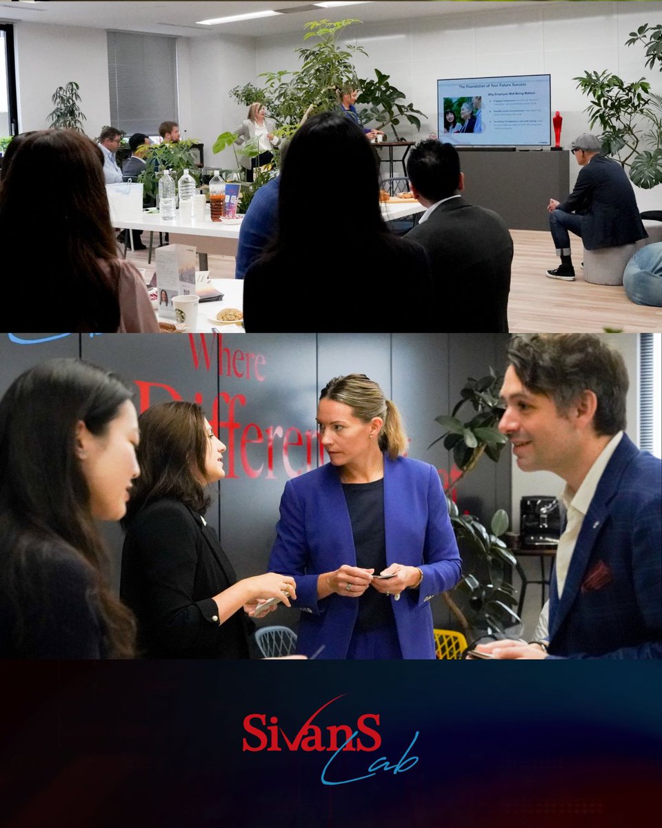 SivanSLab's tweet image. 🌅 (日本語↓) Productive morning at SivanS Lab!

We had the pleasure of hosting PUROSI&apos;s Talent Breakfast at SivanS Lab—a gathering in Tokyo that brought together talent and HR professionals dedicated to redefining Japan’s approach to attracting, develop, and engage talent.