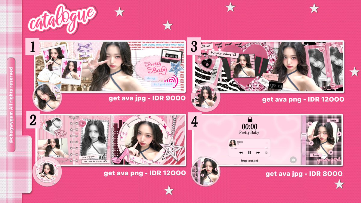 help rt? thankyouuu ⭐__⭐

📞.. *dddrrrttt* calling all the pink girlies🛼👛 the new wonyoung layout is in stock⁉️ you'll get free retext babe🪄🎀 come get yours now, cuz it's all pink and iconic🏩💅🏻

#zonauang