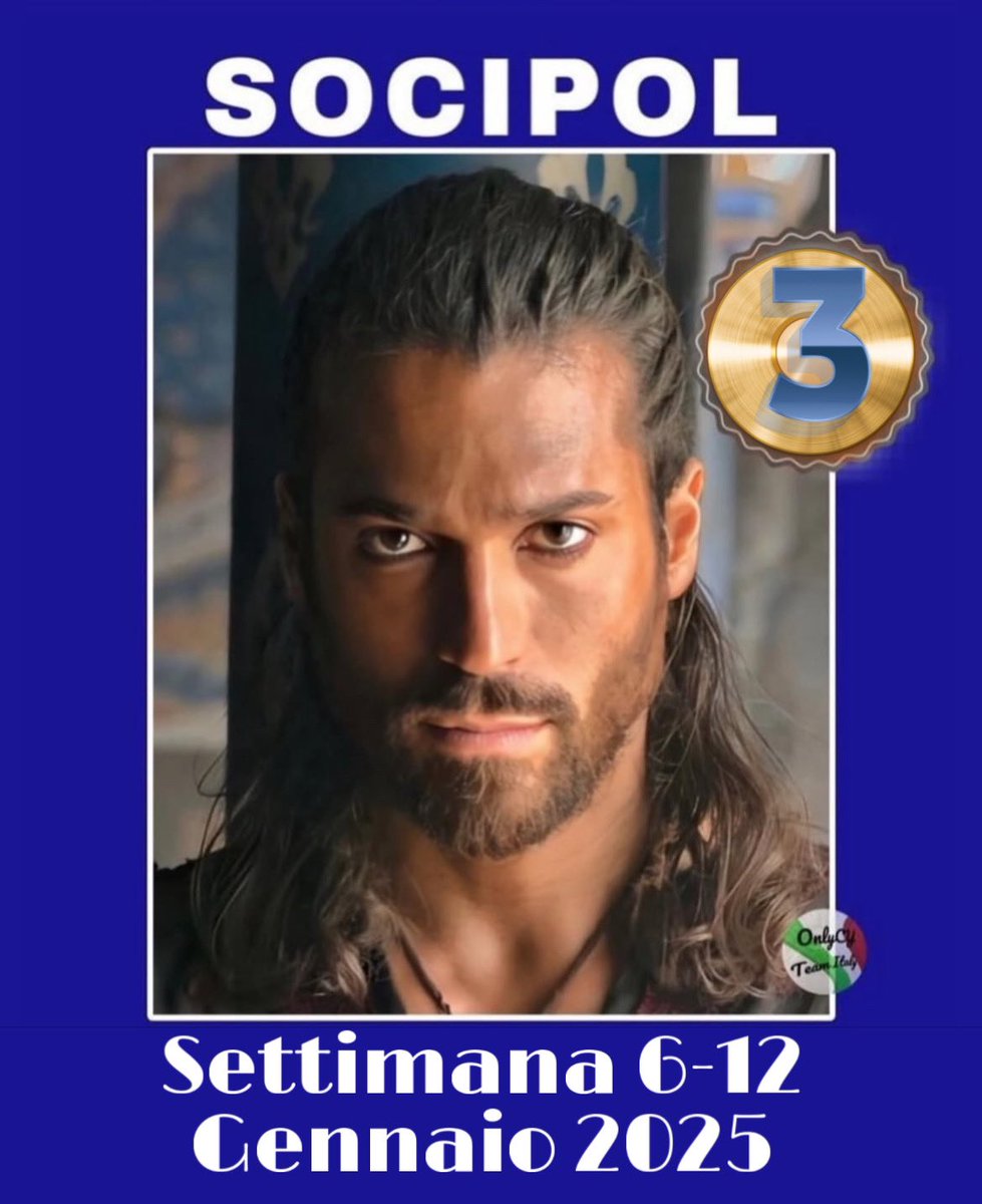 OnlyCanTeam's tweet photo. Nella settimana appena conclusa Can Yaman ai posiziona al n.3 della classifica Imdb starmeter.
Si posiziona invece al N.3278 tra 15 milioni di artisti monitorati in tutto il mondo.
#CanYaman
#imdb #starmeter
#OnlyCanYamanTeamItaly https://t.co/EllkmsACQV
