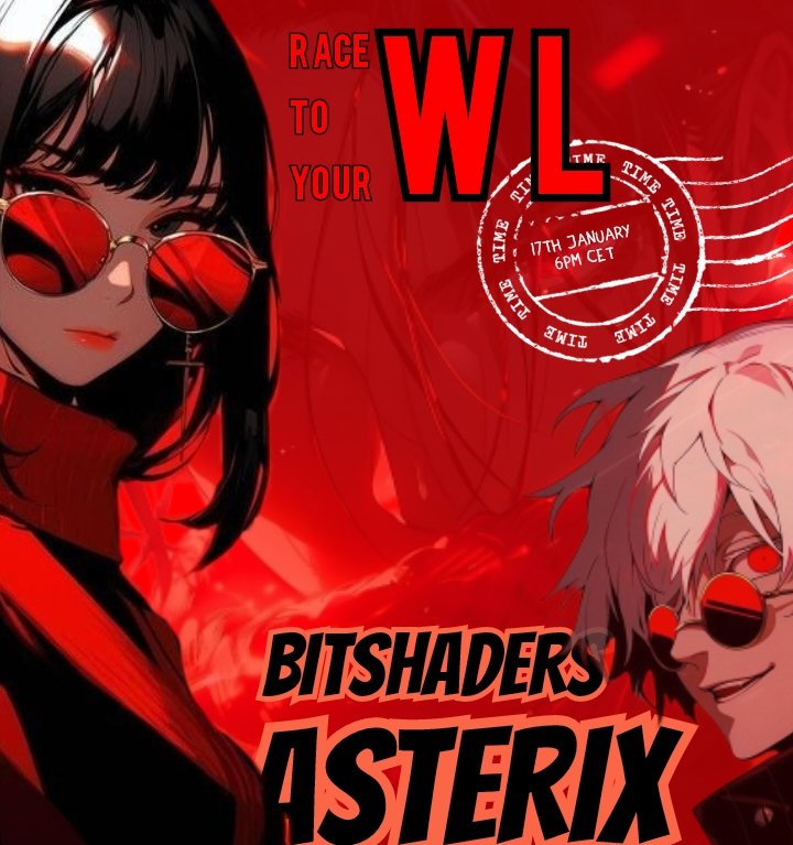 Asterisk_49's tweet photo. GM #Web3
Exciting news for #NFT enthusiasts!
#Bitshaders is offering a chance to grab a coveted #Whitelist (WL) spot!
When: Jan 17th, 6AM - 9AM CET
Where: Join their Discord server https://t.co/GDs4GQqSTM
🇽: https://t.co/fHianbotnN
WARM UP YOUR ENGINESSS🏎️
Don't miss out! https://t.co/JvF6pqIaMp