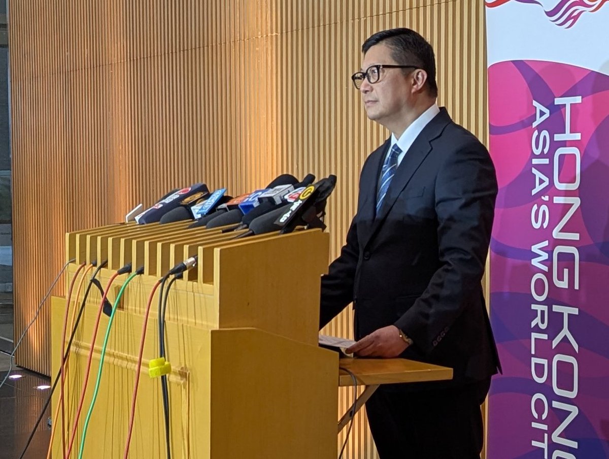 Hong Kong's national security police today took away pollster Robert Chung for investigation related to assisting a fugitive.

Security chief Chris Tang told <a href="/AFP/">AFP News Agency</a> that no arrest has been made, and the police action had "absolutely nothing to do with the result" of Chung's polls.