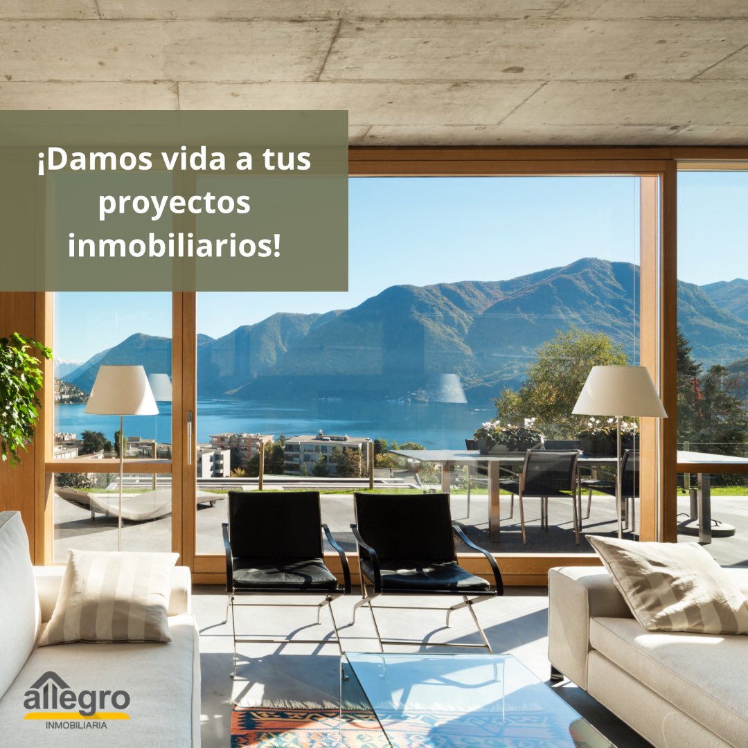 🔍 ¿Buscas el hogar perfecto o necesitas vender tu propiedad rápidamente?

En Allegro Inmobiliaria te ofrecemos:
✔️ Asesoría personalizada desde el inicio hasta el cierre.
✔️ Promoción efectiva para que tu propiedad destaque.
✔️ Opciones exclusivas adaptadas a tus necesidades.
