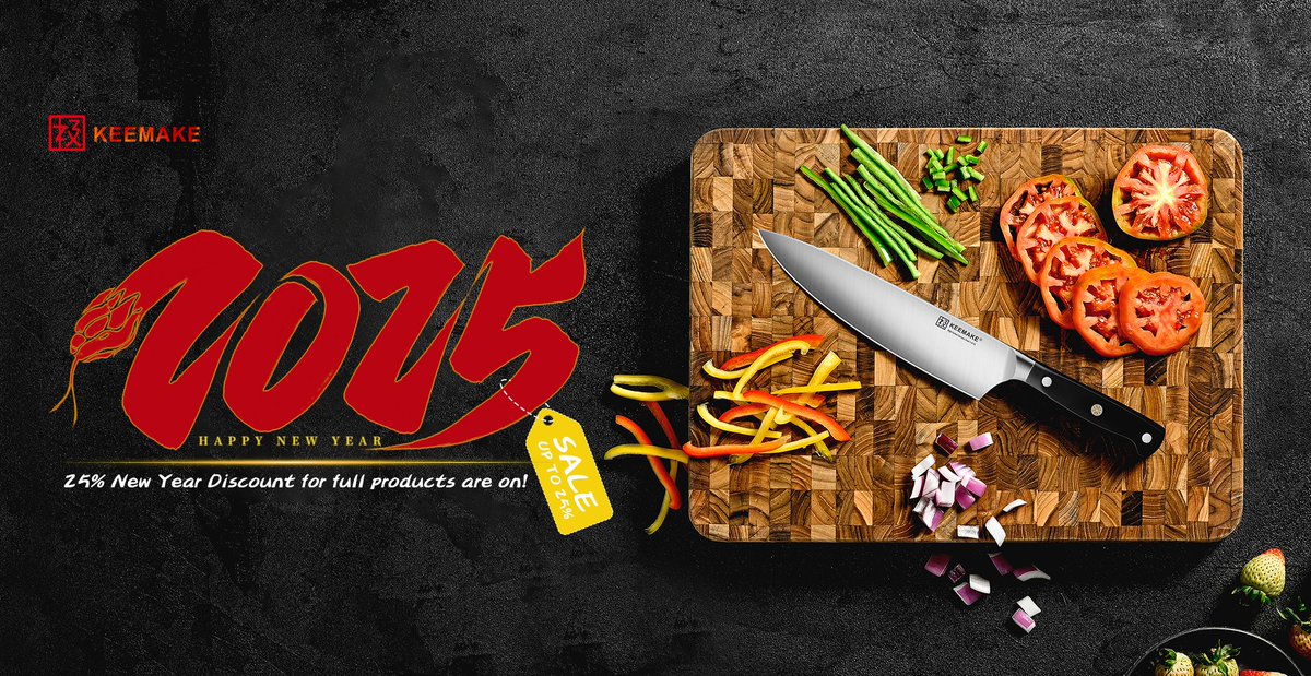 keemakeknife's tweet image. 🎉 New Year Mega Sale! 📷Get 25% OFF everything! 📷Hurry, sale ends January 31st! 📷Shop now:  #NewYearSale #Discounts #ShopNowSave #25Off #HolidayDeals #LimitedTimeOffer