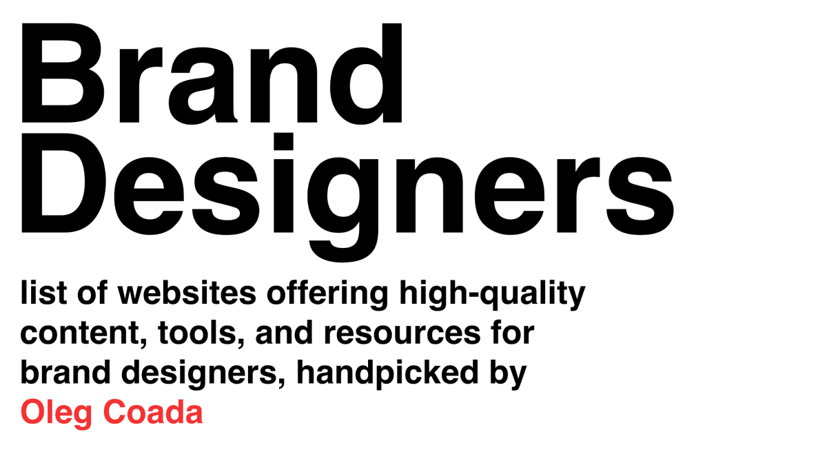 olegcoada's tweet image. Save this for later if you’re a brand designer or working on a visual identity project 👇