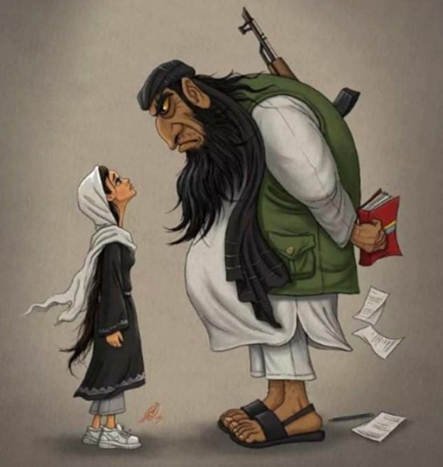Female education is illegal in Afghanistan under the Taliban, and it’s been 1,215 days since they banned girls from attending school. #LetHerLearn