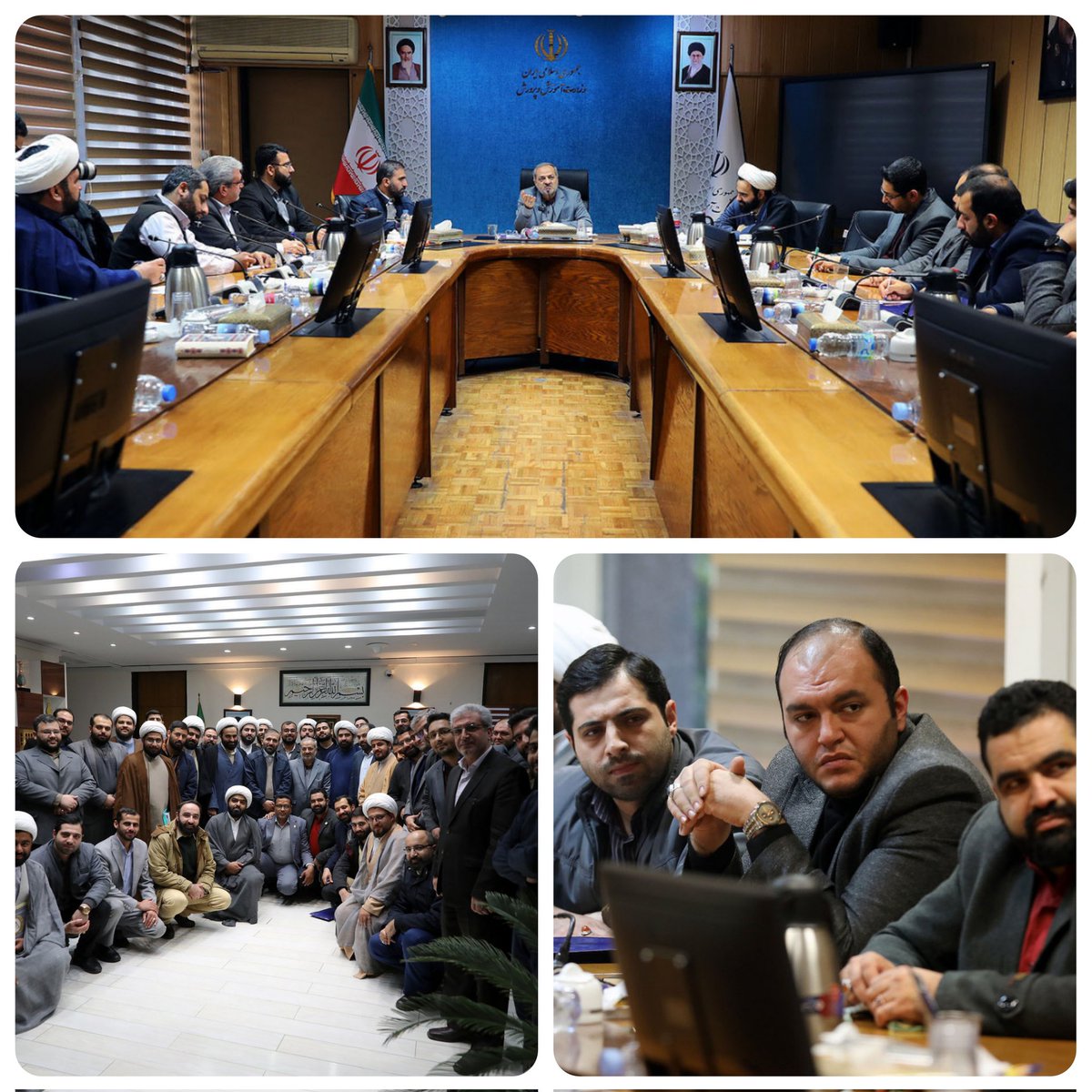 EToliyat's tweet photo. ۱۴۰۳۱۰۲۴۱۳۰۳
در حاشیه نشست مسئولین اتحادیه انجمن اسلامی استان ها برای نخستین بار کل تشکل اتحادیه مهمان وزیر آموزش و پرورش بودند.
امروز کلید حل بخش زیادی از مشکلات نظام تعلیم و تربیت در دست تشکل هاست و درک این مهم توسط شخص وزیر تشخیص ارزشمندی است. https://t.co/BOvSAMfEy5