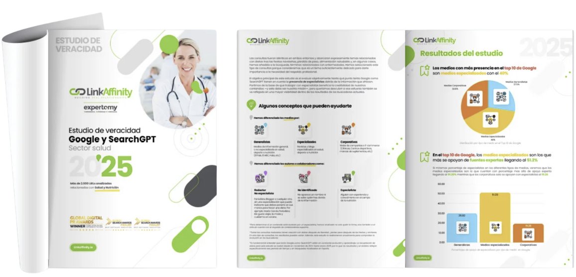 sicodeandres's tweet photo. ¿Sabías que más del 70% de contenidos de medios generalistas en el top 10 de Google, para búsquedas de salud, NO está avalado por especialistas? Lanzamos el estudio de veracidad en Google y SearchGPT 2025 -Salud. Descárgatelo y comparte https://t.co/2YgSzGE68I #seo #digitalpr https://t.co/HFEqSpLLUE