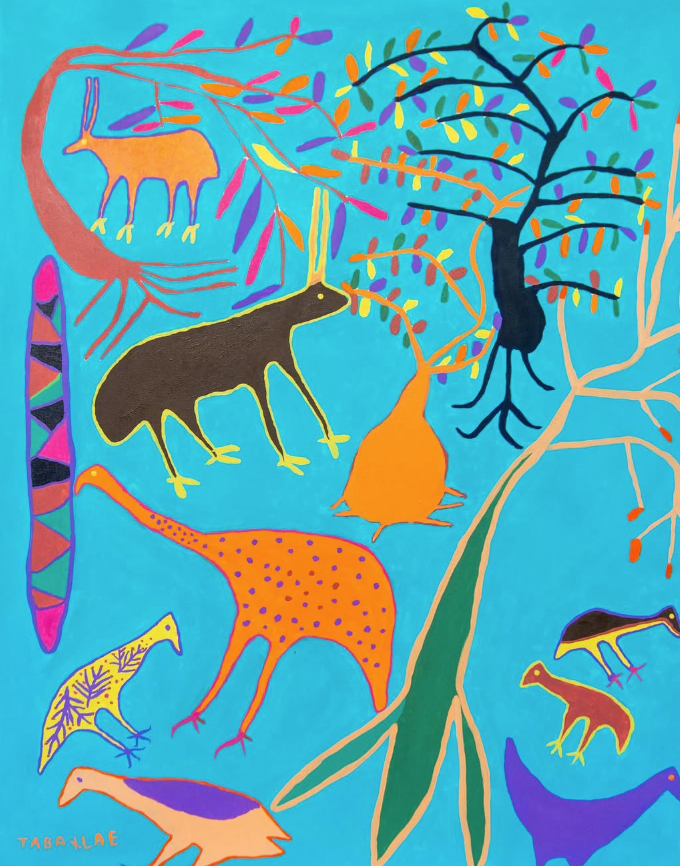 UKRinBOTS's tweet photo. 🌻 Today, we celebrate #MariaPrymachenko’s birth and her timeless art, which resonates with Botswana’s Kuru women’s creations. Both capture tradition, nature & culture in vibrant ways. Can you tell which artwork is hers and which is Kuru? 💙💛 #Ukraine #naiveart #KuruArt