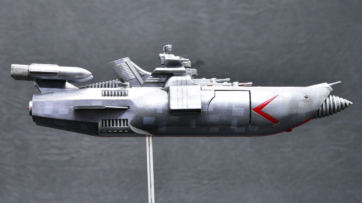 ワンフェス2025冬 #惑星大戦争 「轟天」の展示見本です！ エーテル爆弾