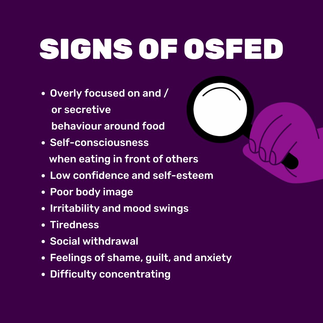 Learn more about #OSFED on our website here: beateatingdisorders.org.uk/get-informatio…

If you resonate with these pages, contact our Helpline, or join our online support group The Nest on Tuesday 6:45-7:45pm.