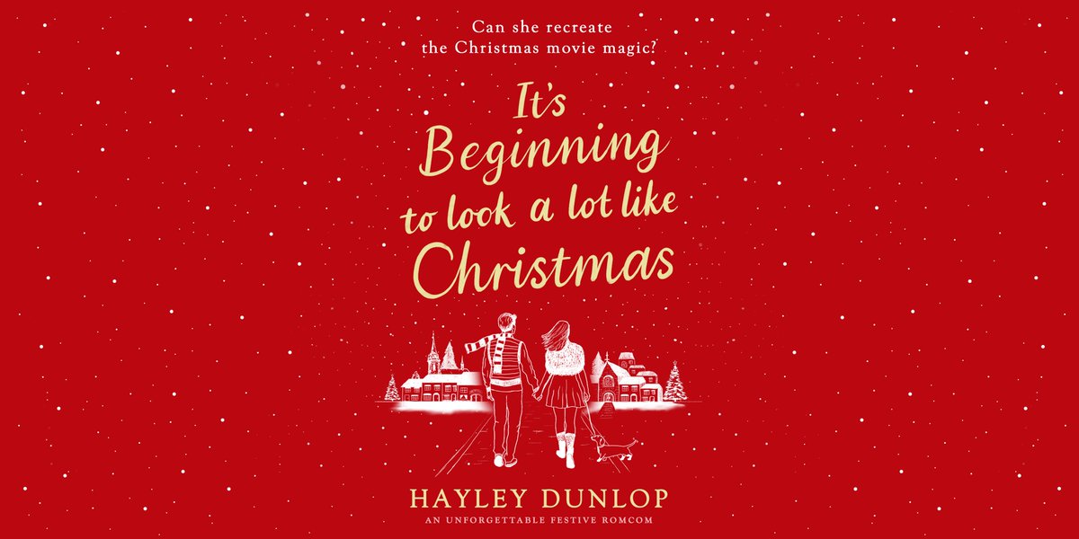Too early for the C word? Not at Hera Towers...

Can life be like a Christmas movie?
We are thrilled to reveal the cover for Hayley Dunlop's heart-warming, funny debut - out August in e/pb!

If you're a fan of Christmas romcoms, you'll love this!
geni.us/TBBWW3