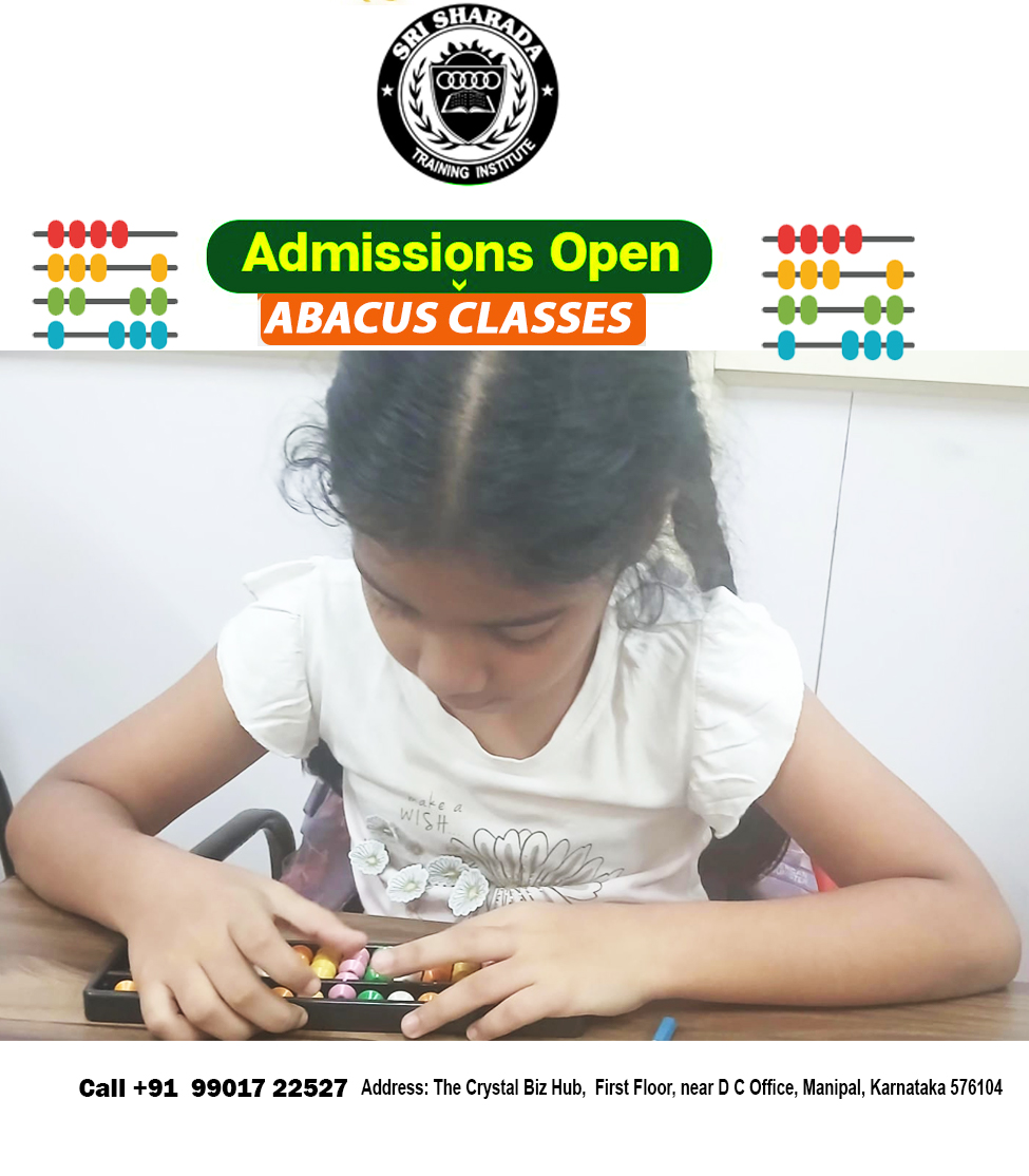 Udupisrisharad1's tweet image. #admissionsopen2025_26 #srisharadatraininginstitute #abacusforkids #admissionsopen