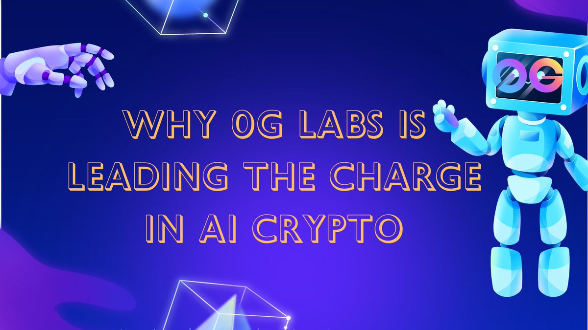 KappaCros's tweet photo. Why 0G  is Leading the Charge in AI Crypto

1/ Let’s talk about @0G_labs 

This project is making waves at the intersection of AI and blockchain. 

They’re not just building another crypto project,they’re creating a system where AI can work in a decentralized and fair way.

🧵🧵 https://t.co/rIgzYgNrdh