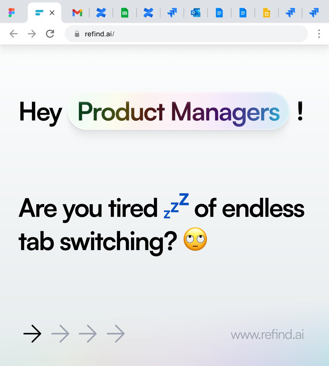 everfindai's tweet photo. Endless tabs. Scattered info. Zero productivity.

Tech teams deserve better.

💡 Meet https://t.co/wjJxkjgY3Z: Your AI-powered assistant to organize, search, and access knowledge across apps. Work smarter, not harder. 🚀 https://t.co/8Xei8BYvdI