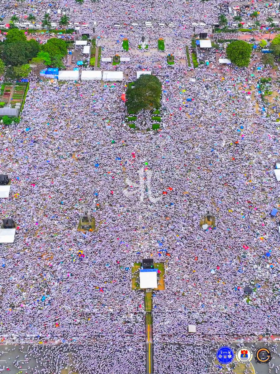 berto_thegreat's tweet photo. 1.58 Million attendees as of 4PM (Jan. 13, 2025), INC National Rally for Peace. https://t.co/GARTpPXEQZ