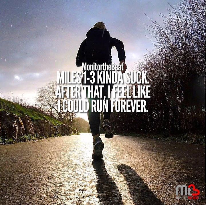 DavidDack's tweet image. Early miles suck—your body’s confused, your mind’s still waking up, and the road feels endless. But that’s the beauty of it: pushing through the suck makes the finish that much sweeter. 🏃‍♀️💥 #EarlyMilesStruggle #PushThrough