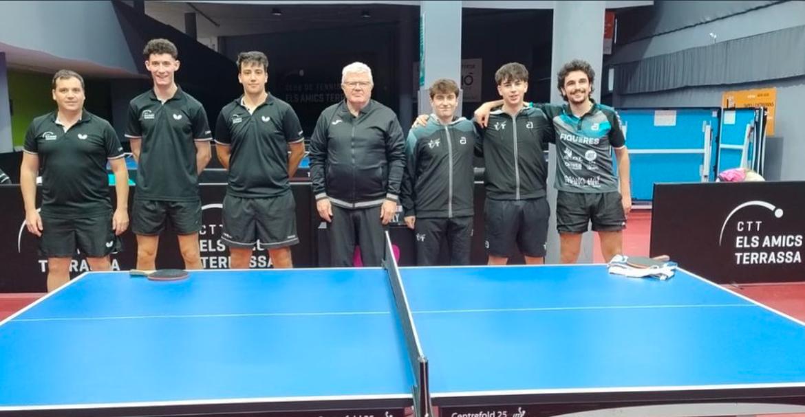 🏓| El <a href="/ttamicsterrassa/">CTT els Amics</a>  aconsegueix una victòria molt important aquest dissabte. 
El conjunt terrassenc amb el Ramon Mampel, Gerard Màdico i Dani Gonzalez, van superar per 4 a 2 el CTT Tramuntana Figueres, a la Divisió d’Honor, que el fan sortir de les posicions de descens.
