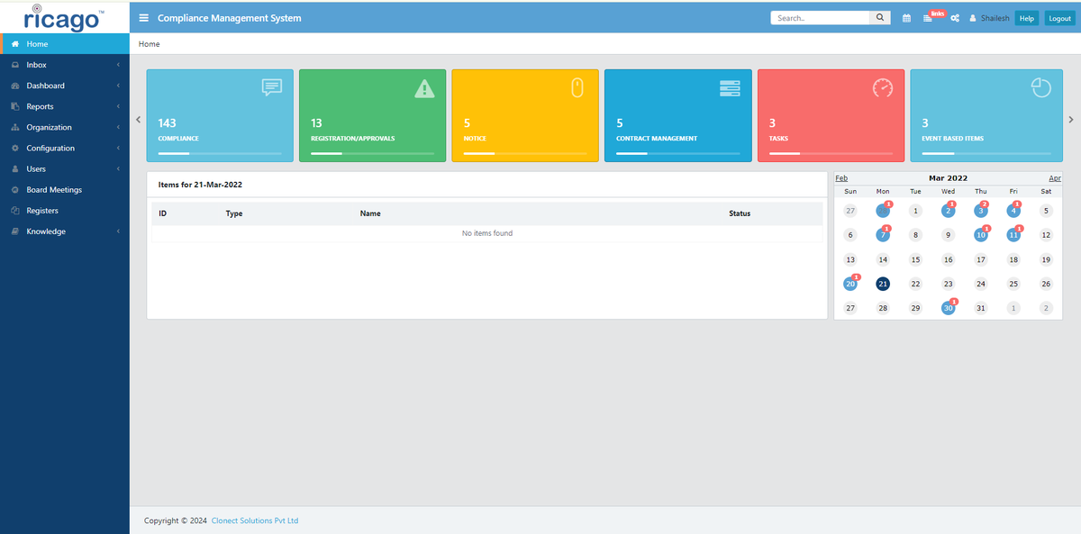 getricago's tweet photo. 🚀 Excited to introduce the Ricago CMS – your one-stop solution for seamless #ComplianceManagement!

📊 Get real-time insights
✅ Stay audit-ready
🔒 Ensure regulatory adherence
Transform compliance into your competitive edge. 🌟
#Ricago #Governance #RiskManagement https://t.co/sgiUwWoPuw