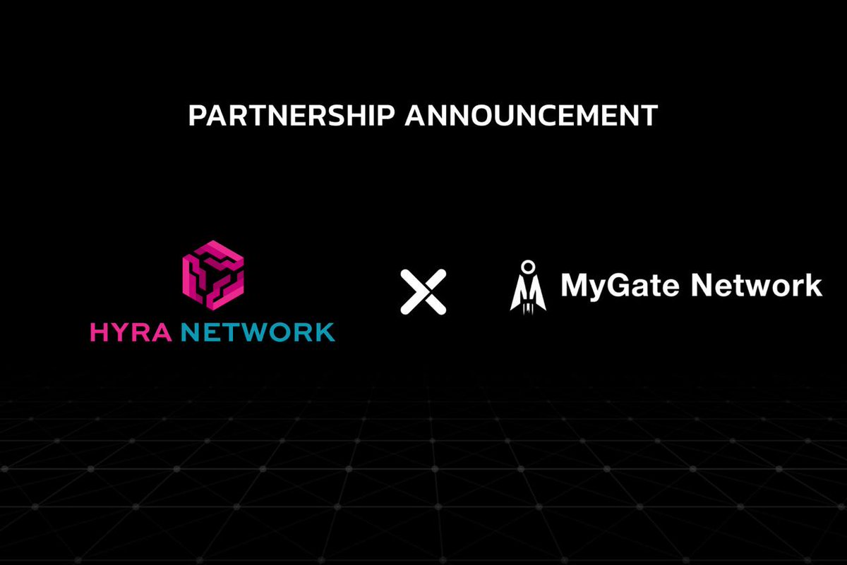 🤝 Hyra Network x MyGate Network

We’re excited to partner with MyGate Network, the platform turning everyday devices into VPS nodes for a global decentralized cloud.

🚀 With MyGate Network, every device and every connection holds the power to earn and contribute to a better