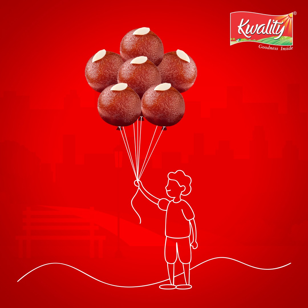 Kwality_Foods's tweet image. When life hints at dessert, we savour soft and tasty Kwality Gulab Jamun! ​

#Kwality #GulabJamun #Soft #Tasty #dessert