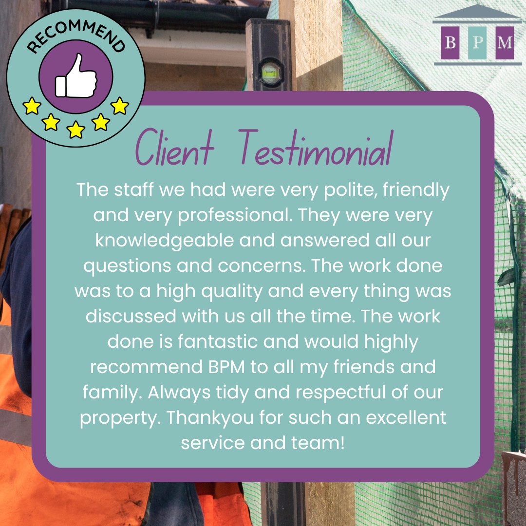 BPM_CS's tweet image. ⭐️ Words like these remind us why we do what we do! BPM delivers excellence through expert work, clear communication &amp;amp; respect for your property. Want the BPM standard? Call: 01225 462598 🏠

#CustomerReviews #QualityService #PropertyMaintenance #BPMContractingServices