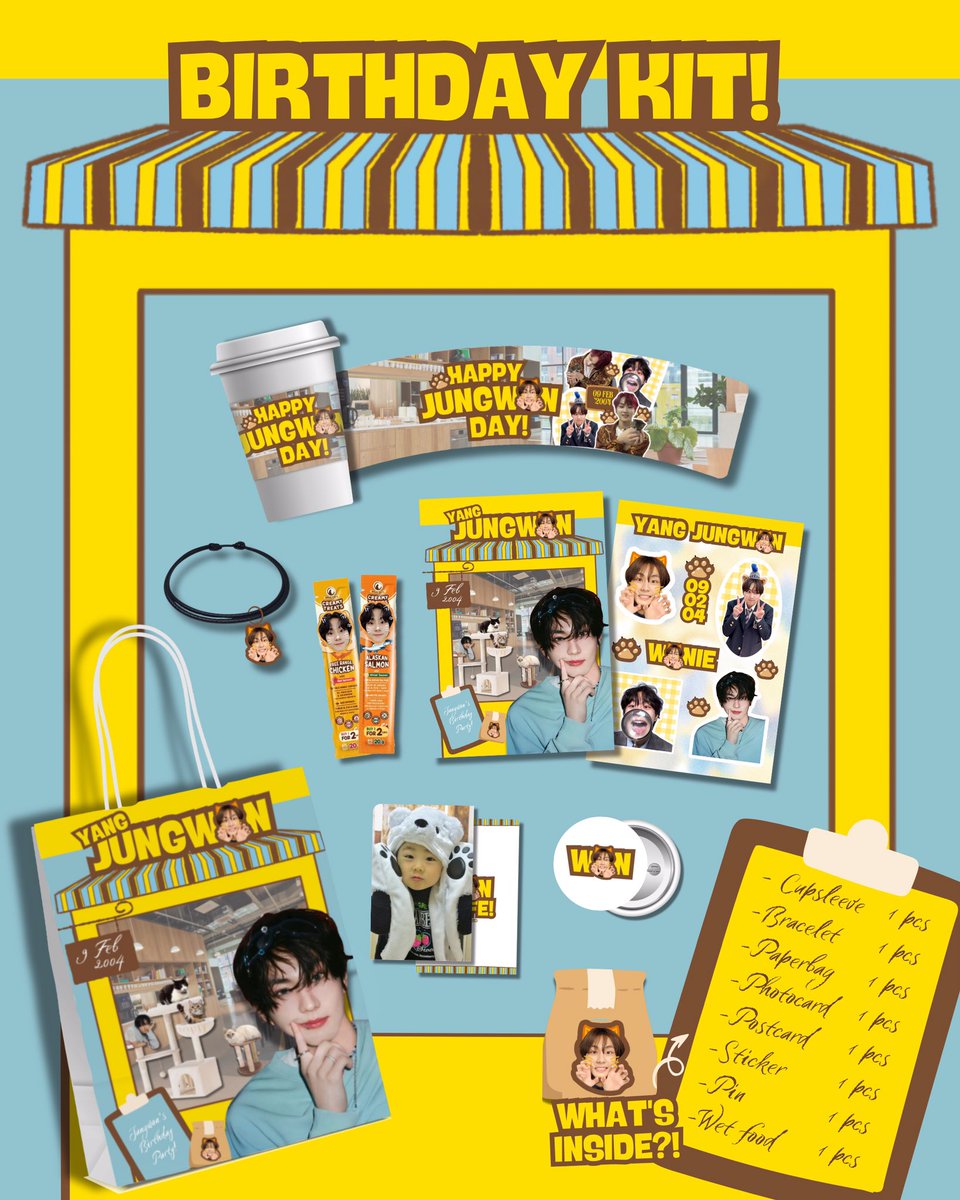 envileclub's tweet photo. 𝐖𝐎𝐍-𝐂𝐀𝐅É
∧,,,∧
(  ̳• · • ̳)  we invite you to 🐈
/    づ♡     Jungwon Birthday Event 

🗓: Minggu, 9 Feb 2025
🕛: start 11.30
📍: Kopi Modjok, Bandung 
         🔗 https://t.co/Pb4GkZCrSE
         Bilik Kucing, Depok 
         🔗 https://t.co/UoXhWIwy2Y

#WonCafé ⪩ ⪨ https://t.co/LNCEdWWaWJ