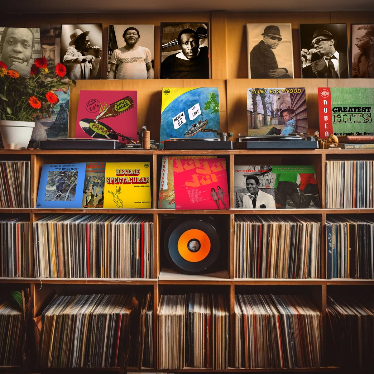 ✨🎶 A look at an iconic Pama Records vinyl collection 🎶✨

From reggae to rocksteady &amp; ska, these records capture the golden era of Jamaican music. Which album would you spin first? Let us know! ⬇️

#PamaRecords #VinylCollection #ReggaeClassics #SkaToReggae #VinylLovers