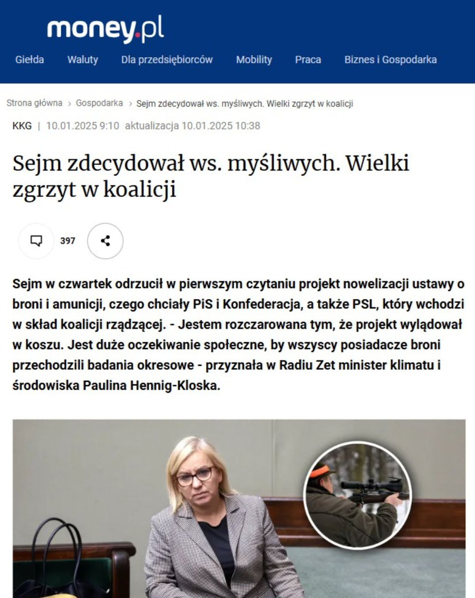 PracowniaBystra's tweet image. Wielki zgrzyt zaiste. 
Gdzie ta zmiana, którą obiecywała #TrzeciaDroga?
⛔️ @nowePSL utrzymuje niesprawiedliwe i niebezpieczne przywileje myśliwych, dokładnie tak samo, jak robił to #PiS.
#polowania