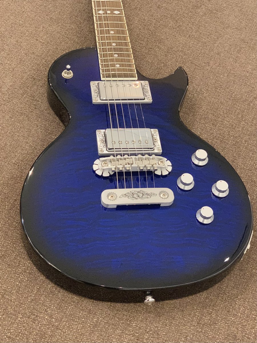 Zemaitis(ゼマイティス) SFW22 BLB, Blue Burst ボディー・トップと