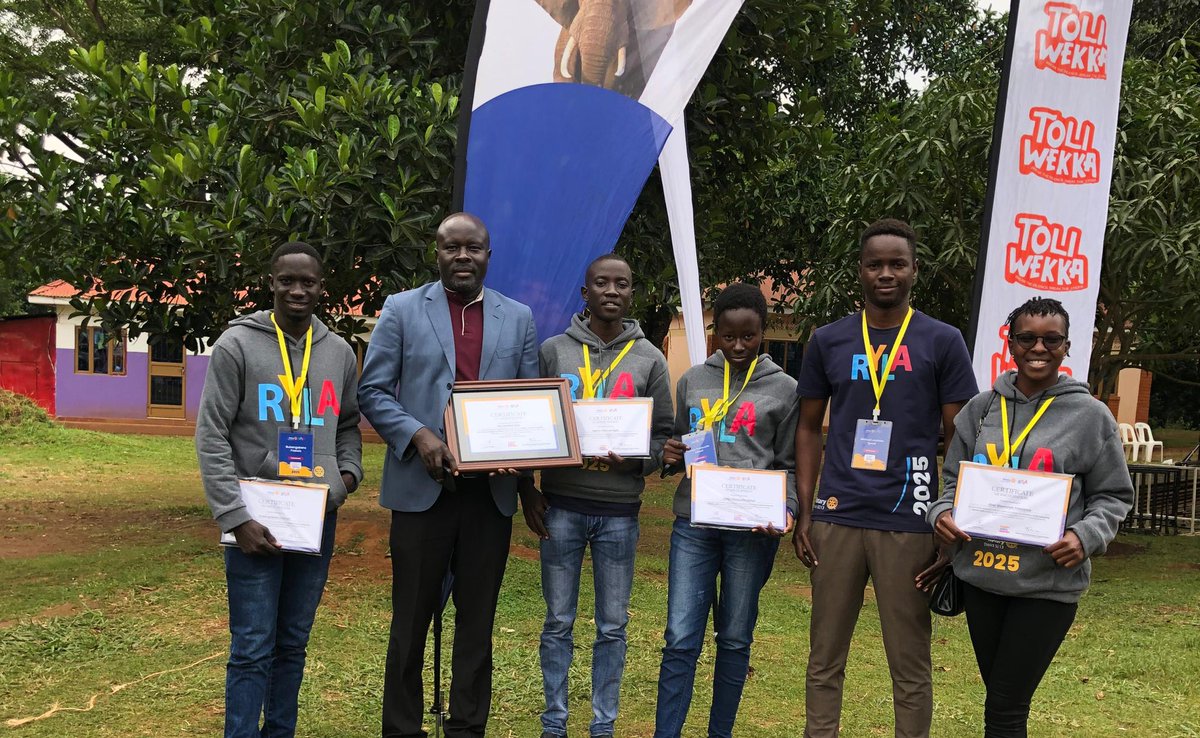 Endless gratitude to our mother club, the Rotary Club of Bweyogere, Namboole, for sponsoring Industrial Hub Bweyogerere at RYLA🌟 
We gained skills in leadership, teamwork, public speaking, and problem-solving, engaged in impactful activities,  built lasting networks. #RYLA2025