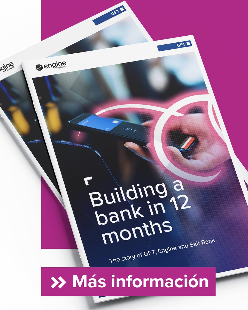 ¡Ya puedes consultar la hoja de ruta para crear un #BancoDigital en tiempo récord!

Descubre cómo #GFT y Engine by Starling han hecho posible que <a href="/SaltBankRo/">Salt Bank</a> ofrezca una experiencia digital perfecta en 12 meses.

¡Conoce la historia completa y lee nuestro documento!
▶️