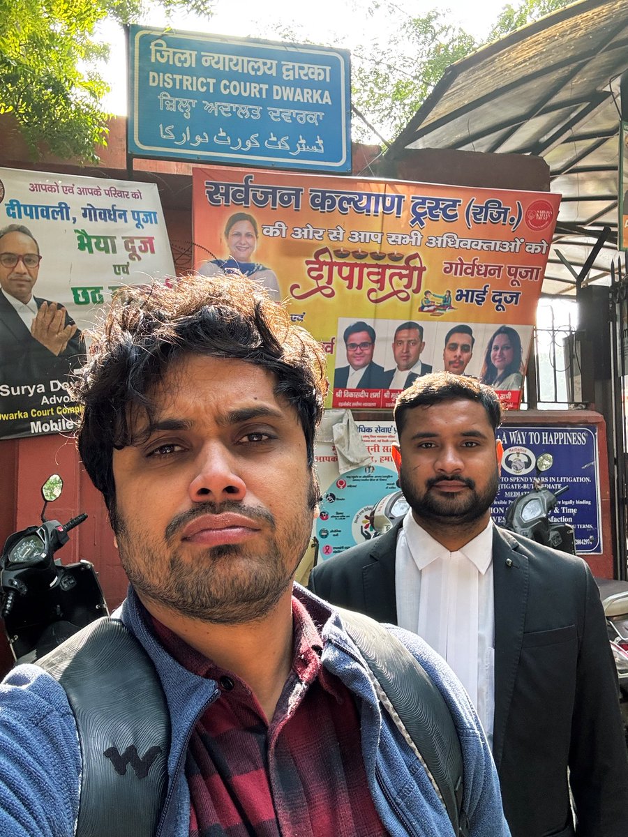 VikasDhayal18's tweet image. Update on the IPS trainee Rahul Balhara case, where he shattered a whiskey glass on my head:

The Hon’ble Judicial Magistrate heard our complaint for filing an FIR for 40 minutes and directed the Kapashera Police to submit an action taken report.

Next hearing: 16th January.…