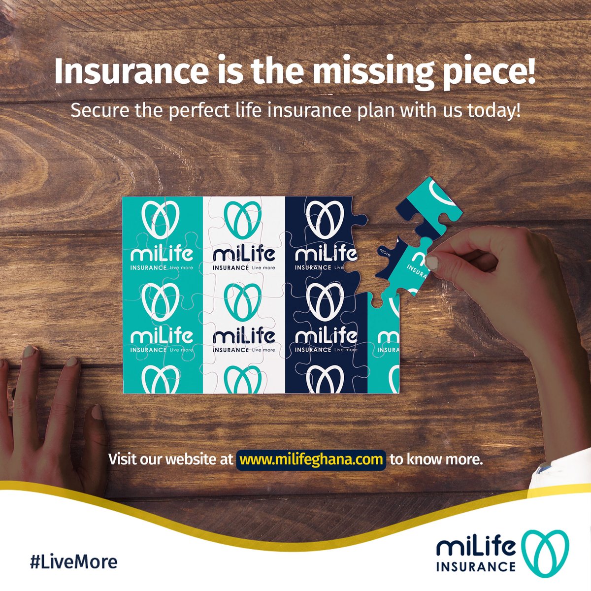 miLifeGhana's tweet image. Start your week right by securing your peace of mind! Insurance is the missing piece to a well-protected future. Let’s help you find the perfect life insurance plan today!

#LiveMore #InsuranceMadeEasy #PeaceOfMindMatters #miLifeInsurance #ghana #FutureReady