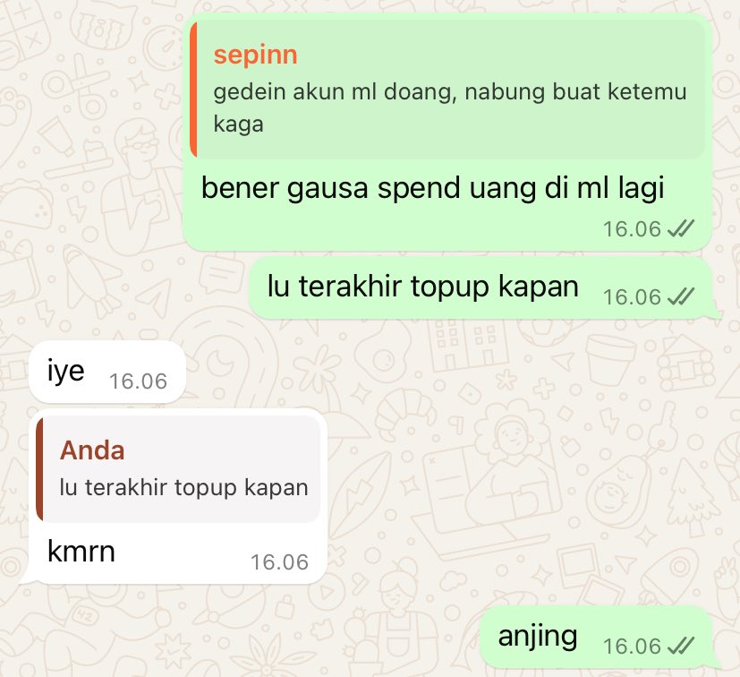 eitherrs's tweet image. kelakuan