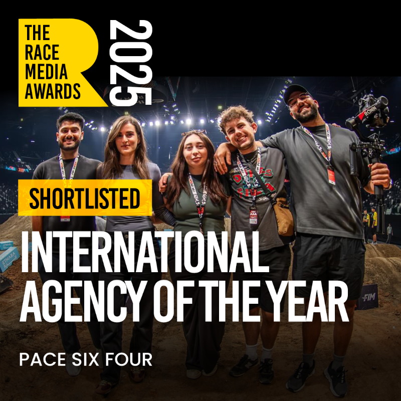 pacesixfour's tweet photo. We are proud to announce that Pace Six Four has been shortlisted in the ‘International Agency of the Year’ category at @racemediaawards for a second successive year!

Tap below to discover more. ⬇

#TRMA25