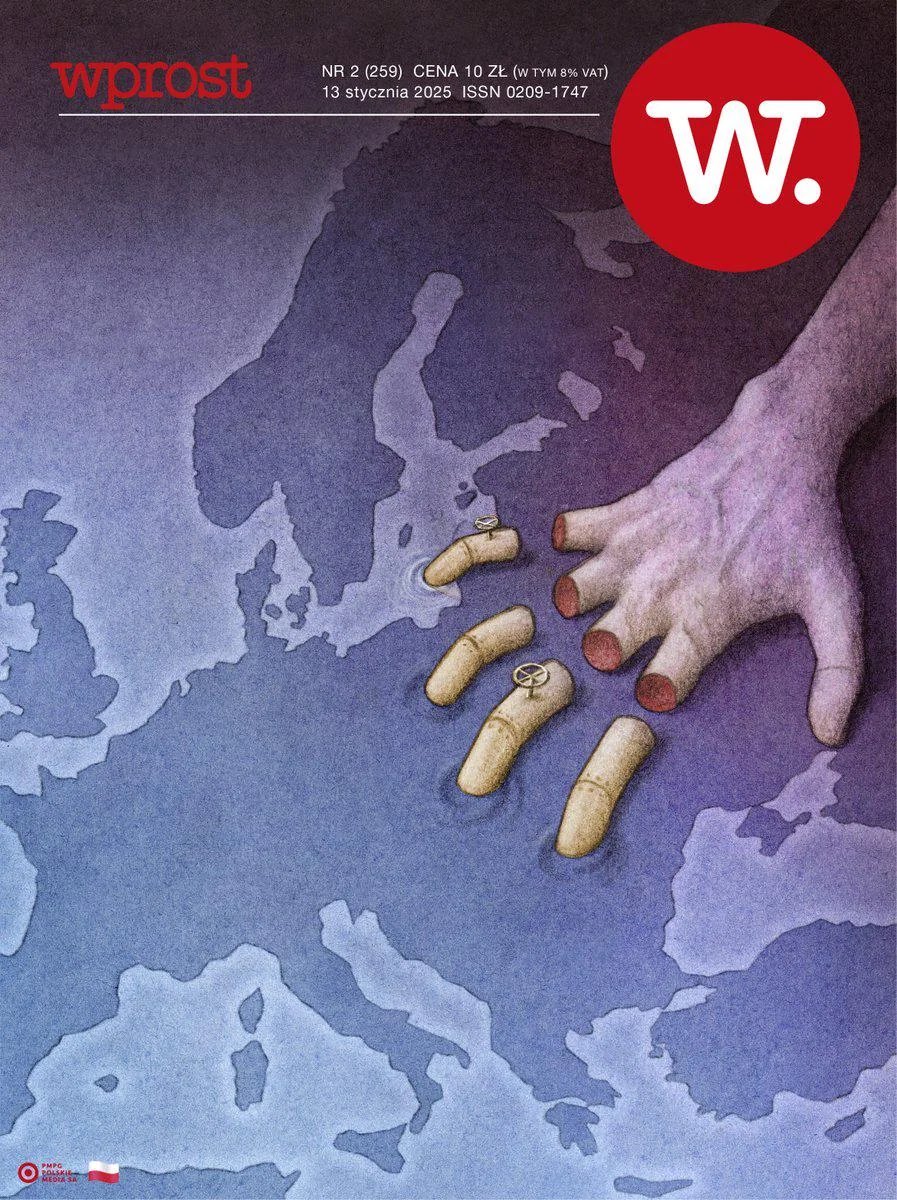 Today's cover of the Polish Wprost magazine