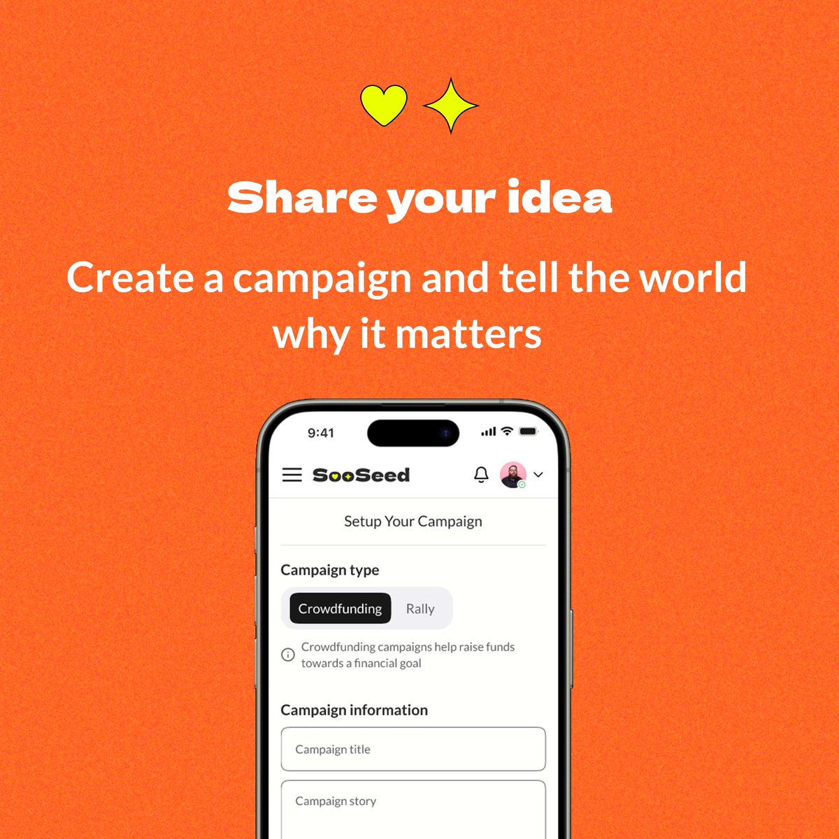 sooseed_app's tweet photo. Wondering how to start your crowdfunding journey? 🚀 Learn the simple steps to launch your campaign and bring your vision to life! 🌟 #StartCrowdfunding #BringDreamsToLife #crowdfundingtips #sooseed https://t.co/Ml96kh0O78