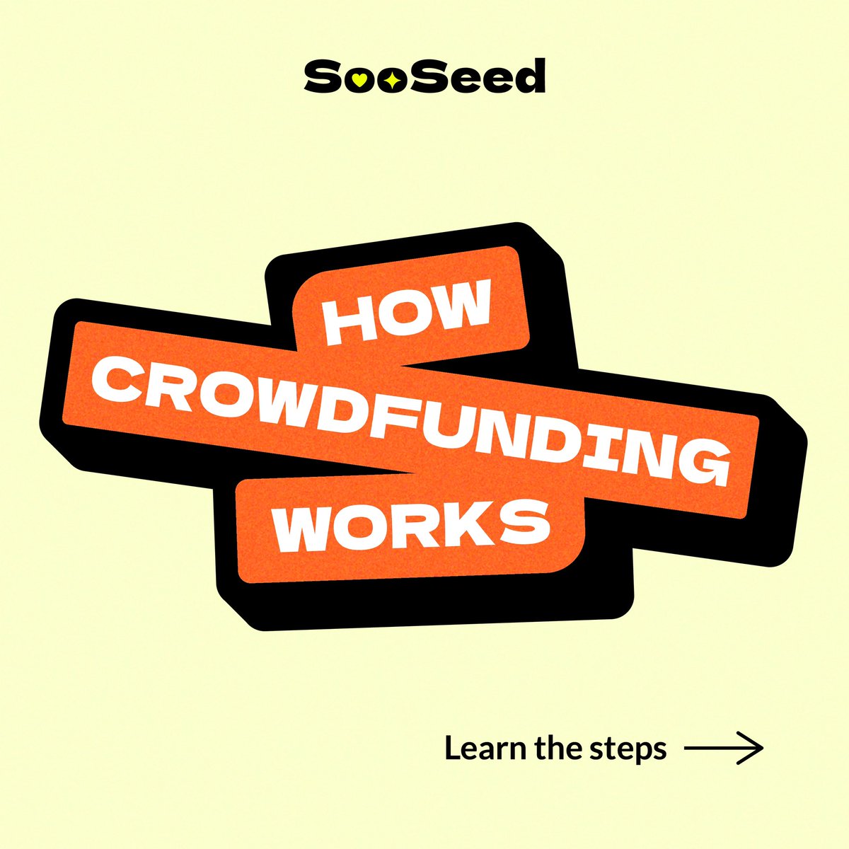 sooseed_app's tweet photo. Wondering how to start your crowdfunding journey? 🚀 Learn the simple steps to launch your campaign and bring your vision to life! 🌟 #StartCrowdfunding #BringDreamsToLife #crowdfundingtips #sooseed https://t.co/Ml96kh0O78