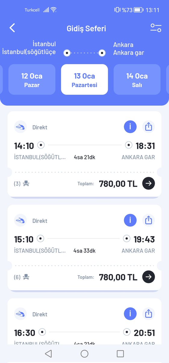 Pahalılığı protesto ediyorum istanbuldan Ankaraya hızlı tren fiyatını buraya bırakıyorum güncel artık yürüyerek gideriz