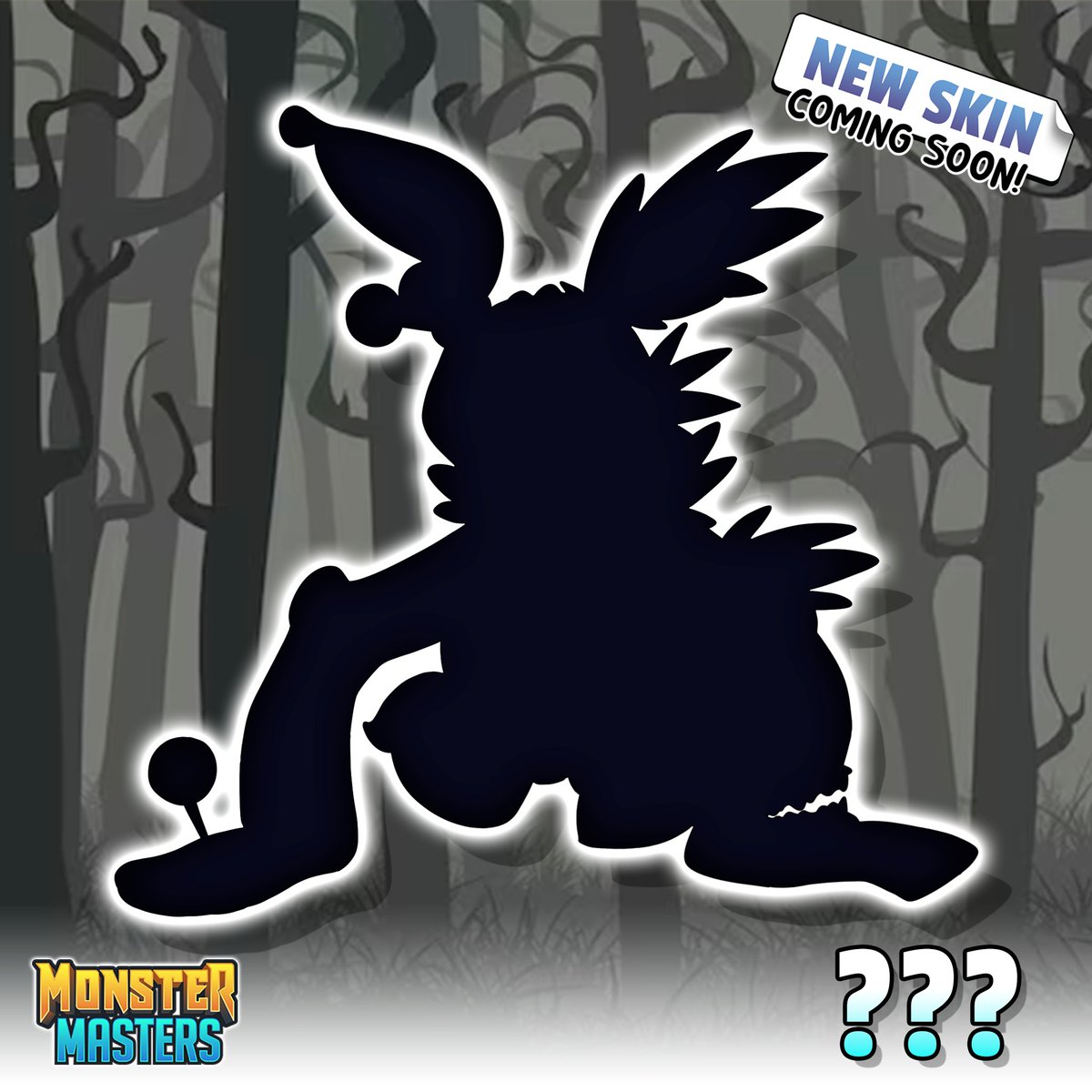 One more new brand new skin coming soon to Monster Masters! 😍Can you guess the name?

#monstermasters #mobilegames #anime #fakemon #pokemon #gaming #games #gameplay #iosgames #androidgames #freetoplay #gamedesign #indiegames #twitch #mobilegaming #monsterbattles