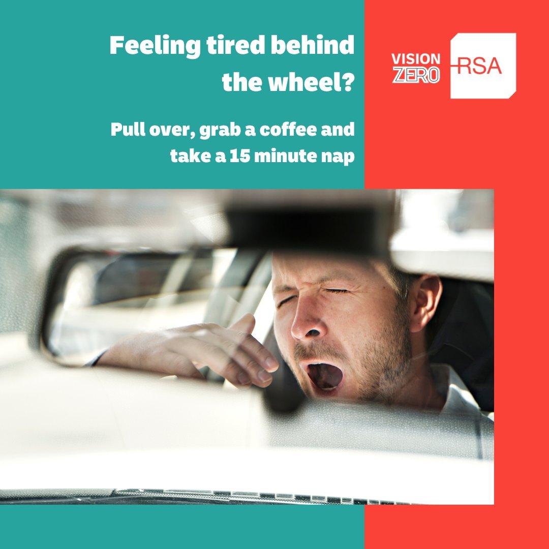 Feeling tired behind the wheel?
✅ Stop. Park in a safe place.
✅ Sip. Drink a caffeinated drink.
✅ Sleep. Take a nap for 15 minutes.
If you’re struggling to stay alert, don’t push through—get some rest before continuing your journey!
#StopSipSleep #RoadSafety #StayAlert