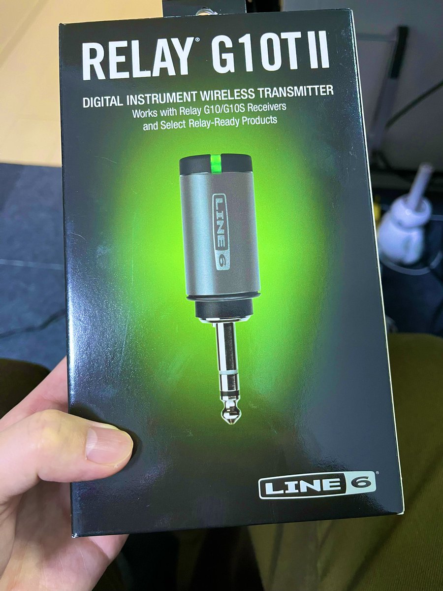 taaqoooo_bz's tweet photo. 我が家のTHRにもワイヤレスシステム導入じゃい!
#LINE6
#RELAYG10TⅡ
#島村楽器梅田ロフト店さんお疲れ様でした https://t.co/xnMelL3NLr